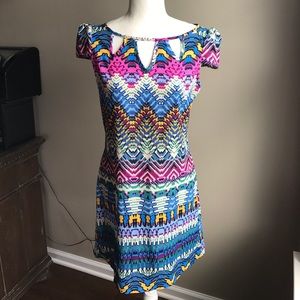 Multicolor Francesa's shift dress