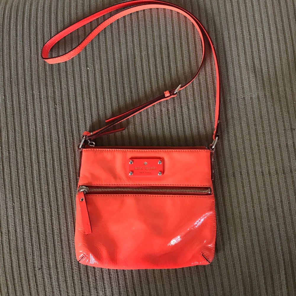 Kate Spade Neon Orange small bag