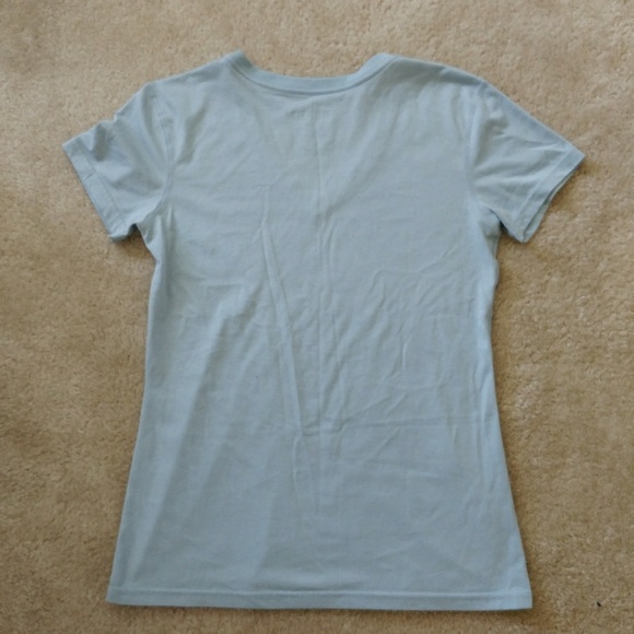 Nike Dri-Fit Baby Blue V-Neck - Picture 2 of 3