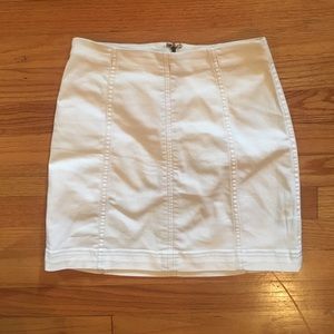 Free People Modern Femme Denim Skirt