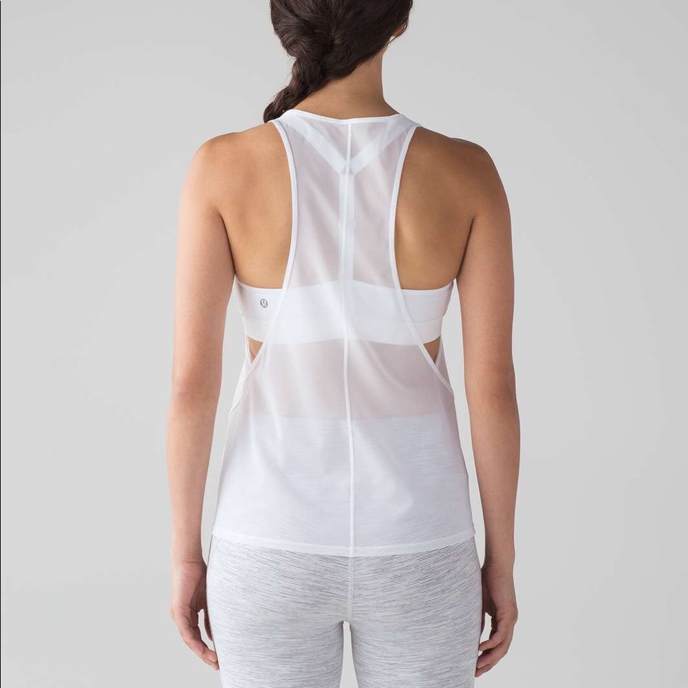Black or White Lulu Light N Breezy Tank & Bra