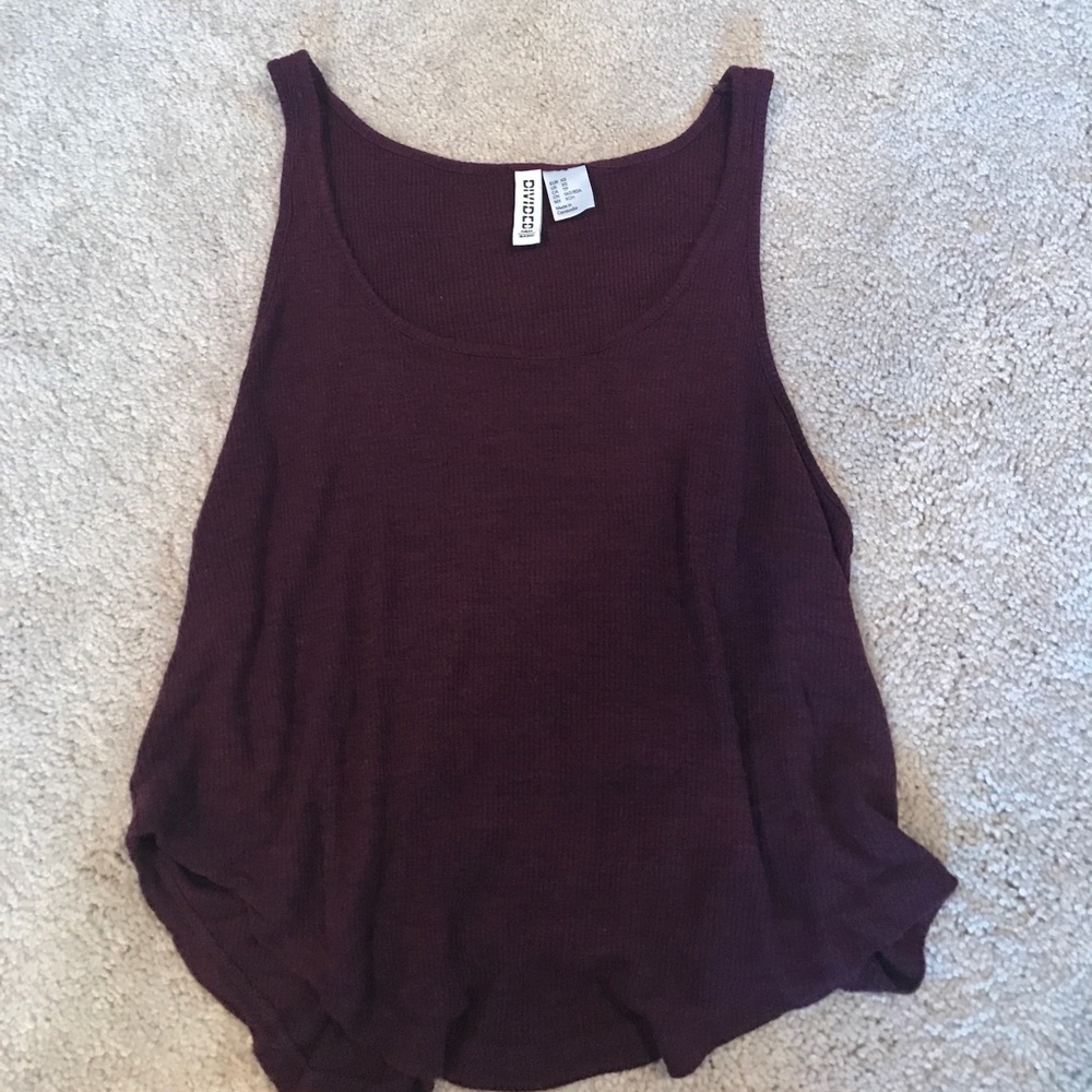 H&M DIVIDED Crop Tank Top