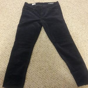 Navy blue corderoy pants