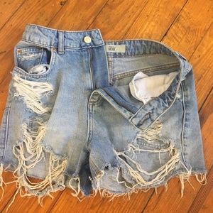 Denimn cut off shorts