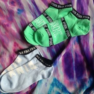 2 pairs of Victoria's Secret PINK Socks BRAND NEW