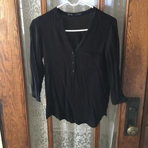 Zara Black Shirt