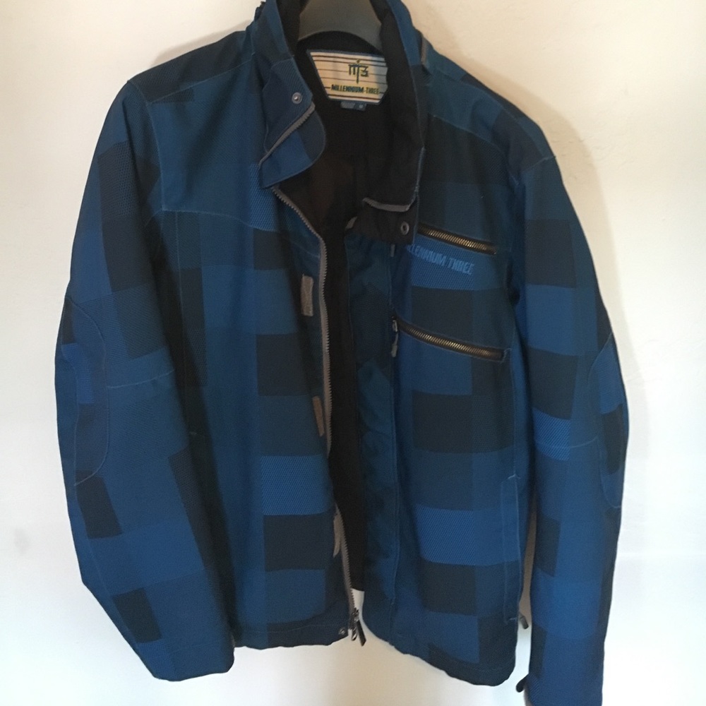Winter coat with zip out hood.