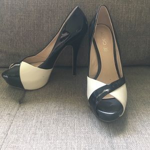 Aldo patent leather pumps