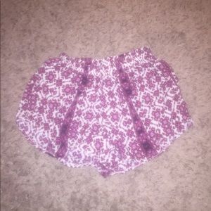 Brandy Melville floral shorts