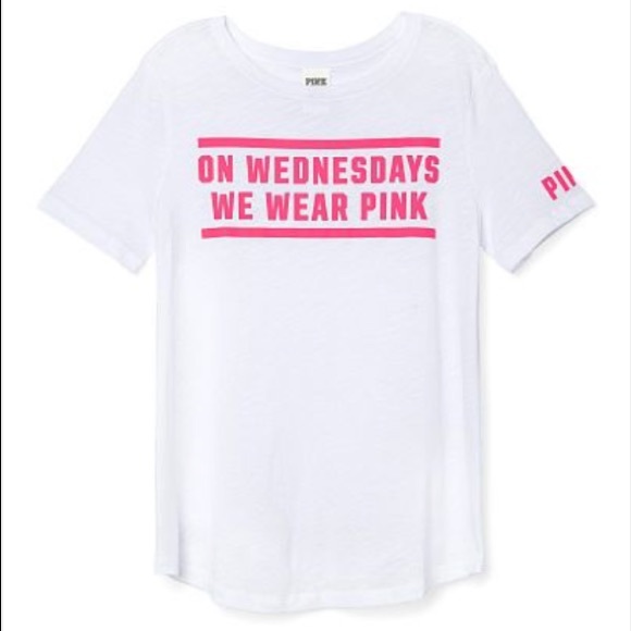 PINK Victoria's Secret Tops - Mean Girls tee