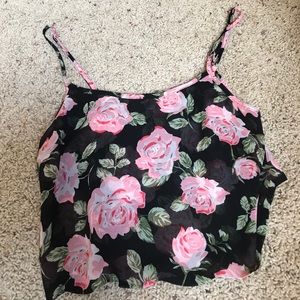 rose crop top