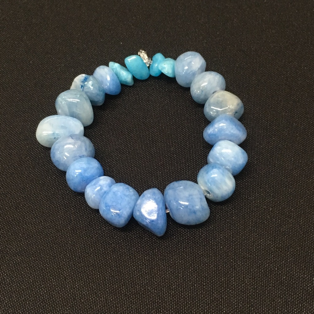 Sky blue bracelet