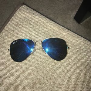 Rayban 58mm aviator polarized