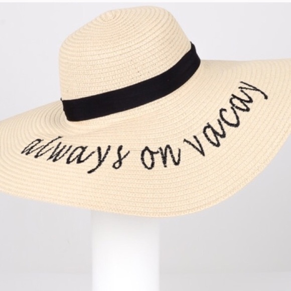 Accessories - Always on Vacay Floppy Hat
