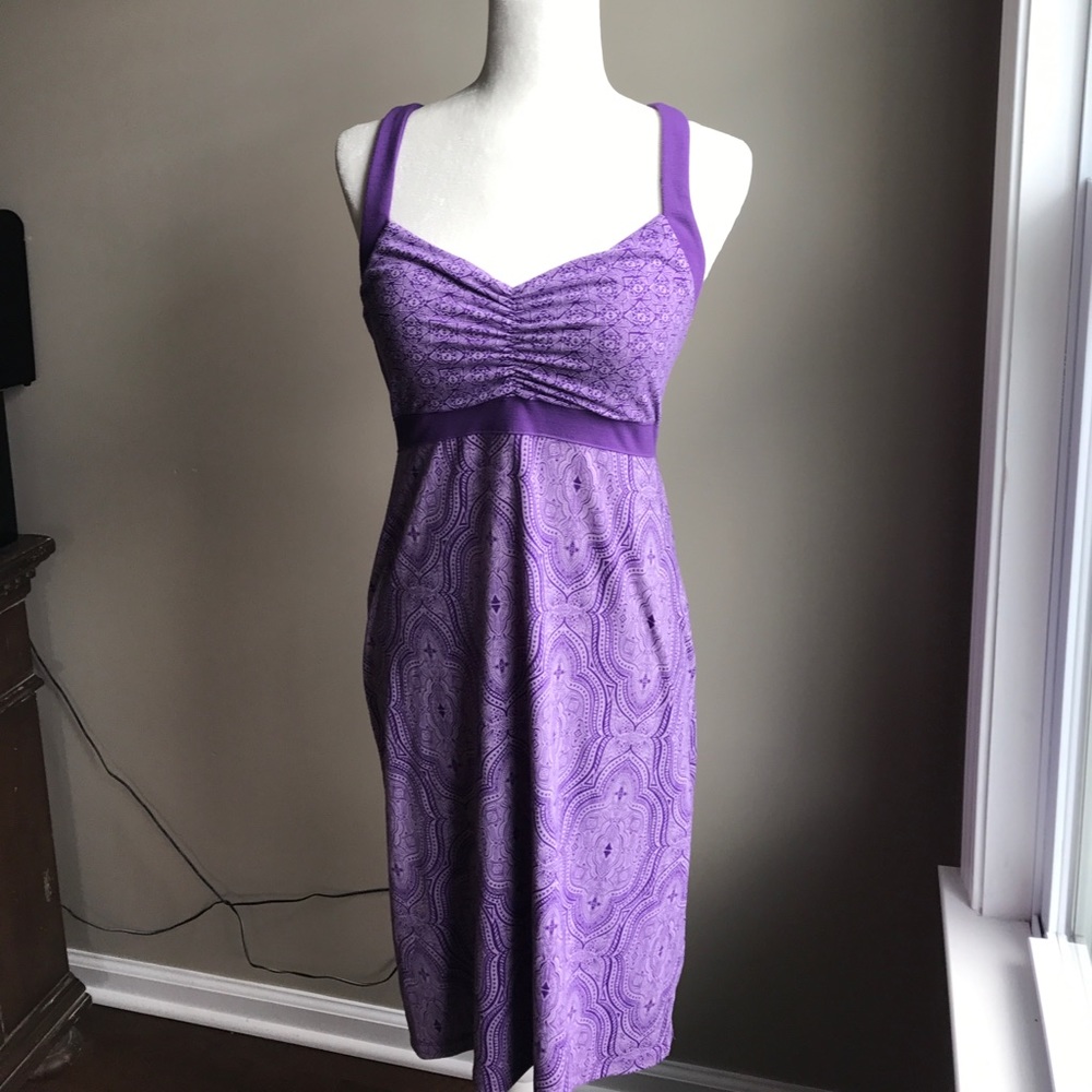 Small summer purple dress