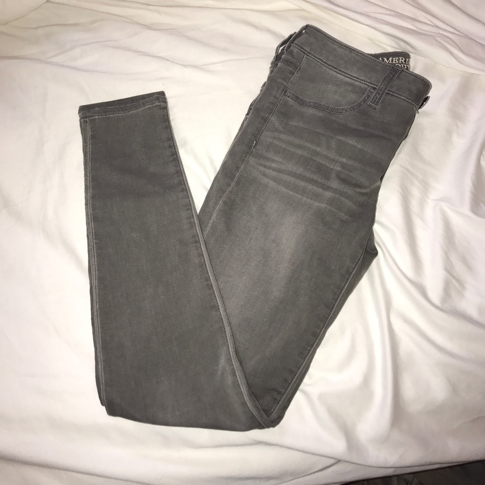 Grey jeans