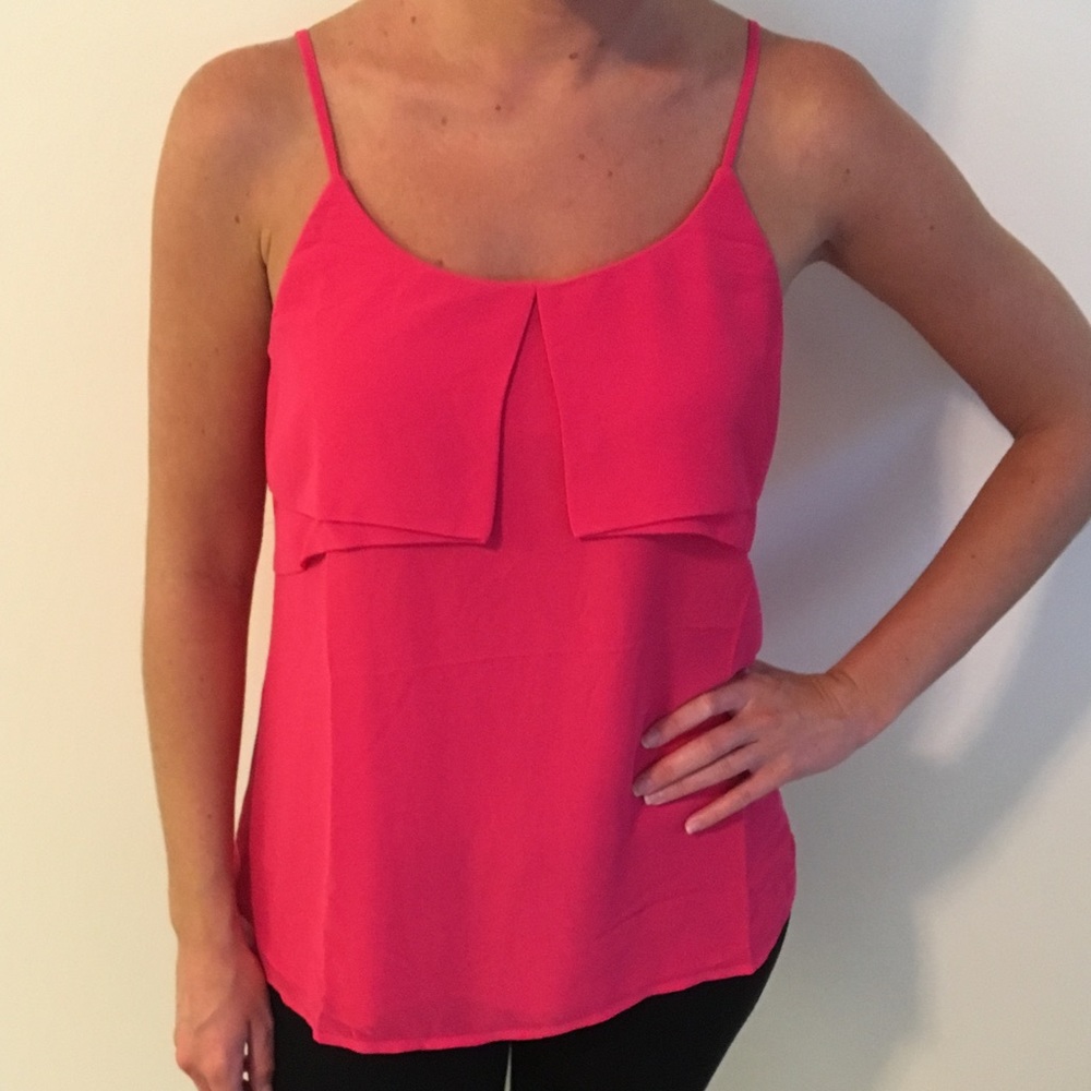🆕 Naked Zebra Hot Pink Tank Top