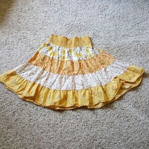 Floral Peasant Skirt