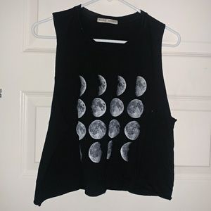 Moon Phases Crop Top