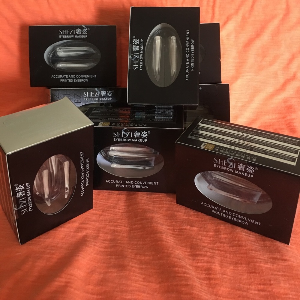 🆘BUNDLE ONLY🆘Eyebrow Stamps w/ Powder Pot - Picture 3 of 5