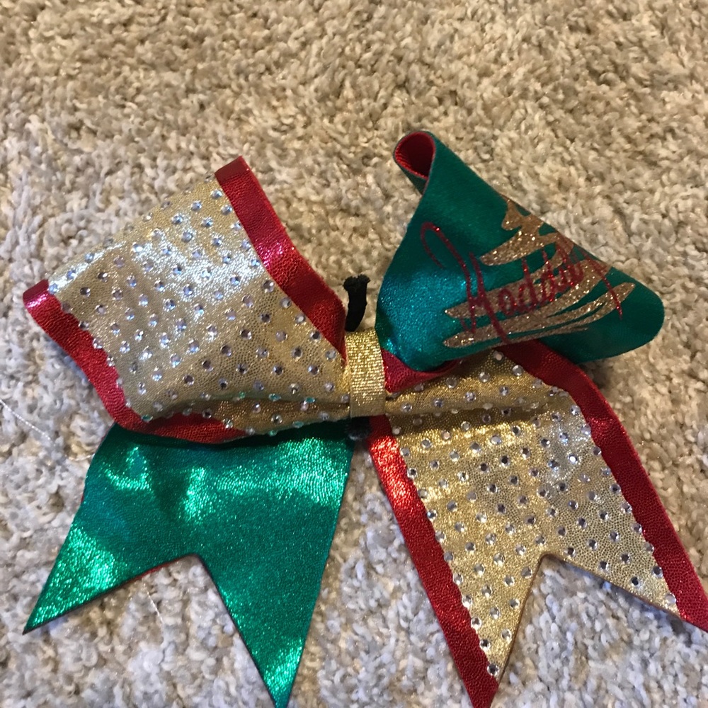 Maddie Gardner Christmas bow+DISCOUNTED SHIPPING