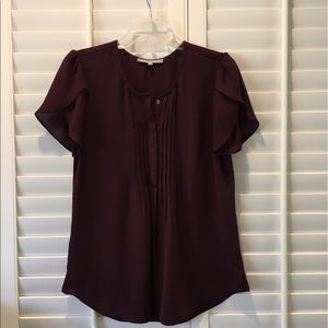 Daniel Rainn tulip sleeve blouse
