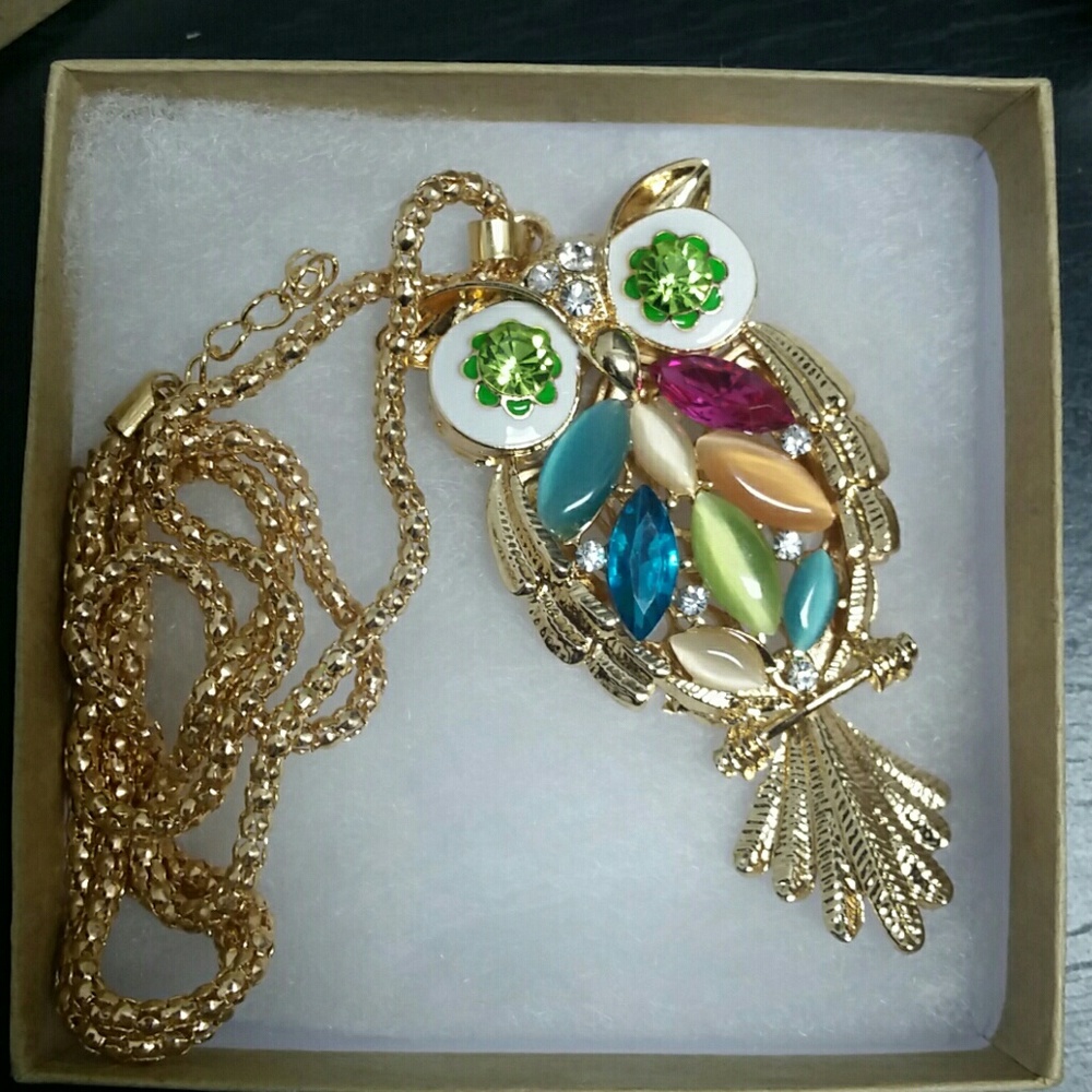 Owl necklace