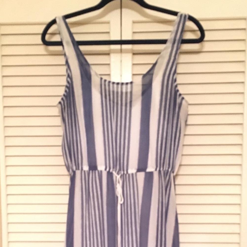 A&F Striped Hi-Lo Dress size Medium