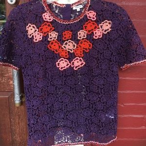 Anthropology manoush top