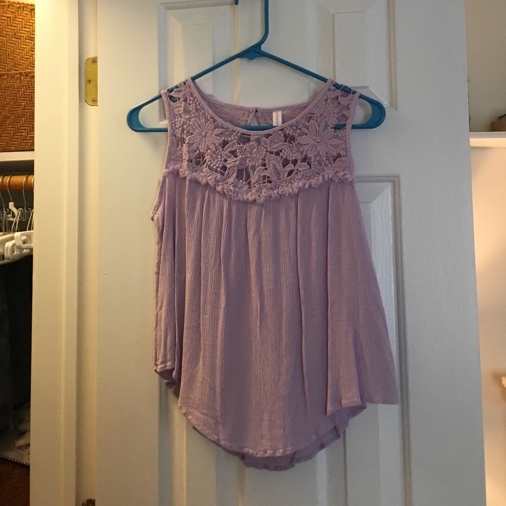 purple tank top from target