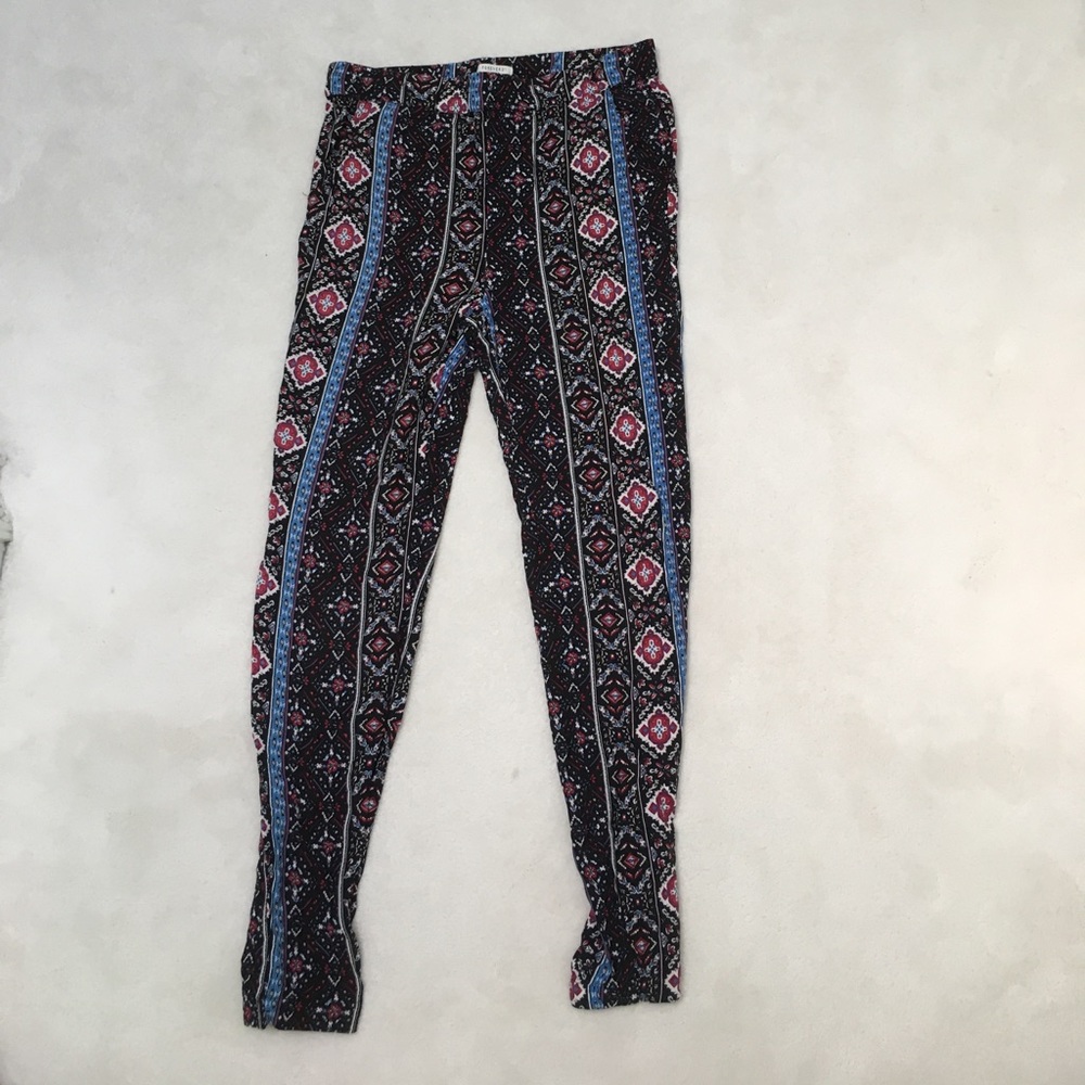Colorful print pants