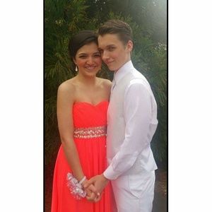 Coral Prom Dress
