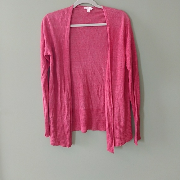 Eileen Fisher Sweaters - Eileen Fisher Coral Open Front Cardigan.