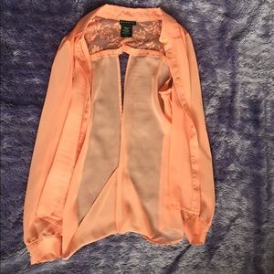 Collared, broom down long sleeve