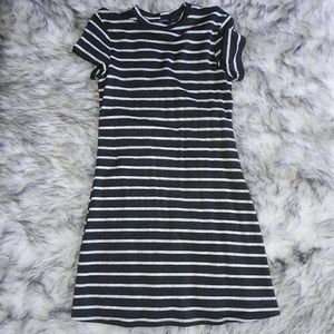 Striped tshirt dress