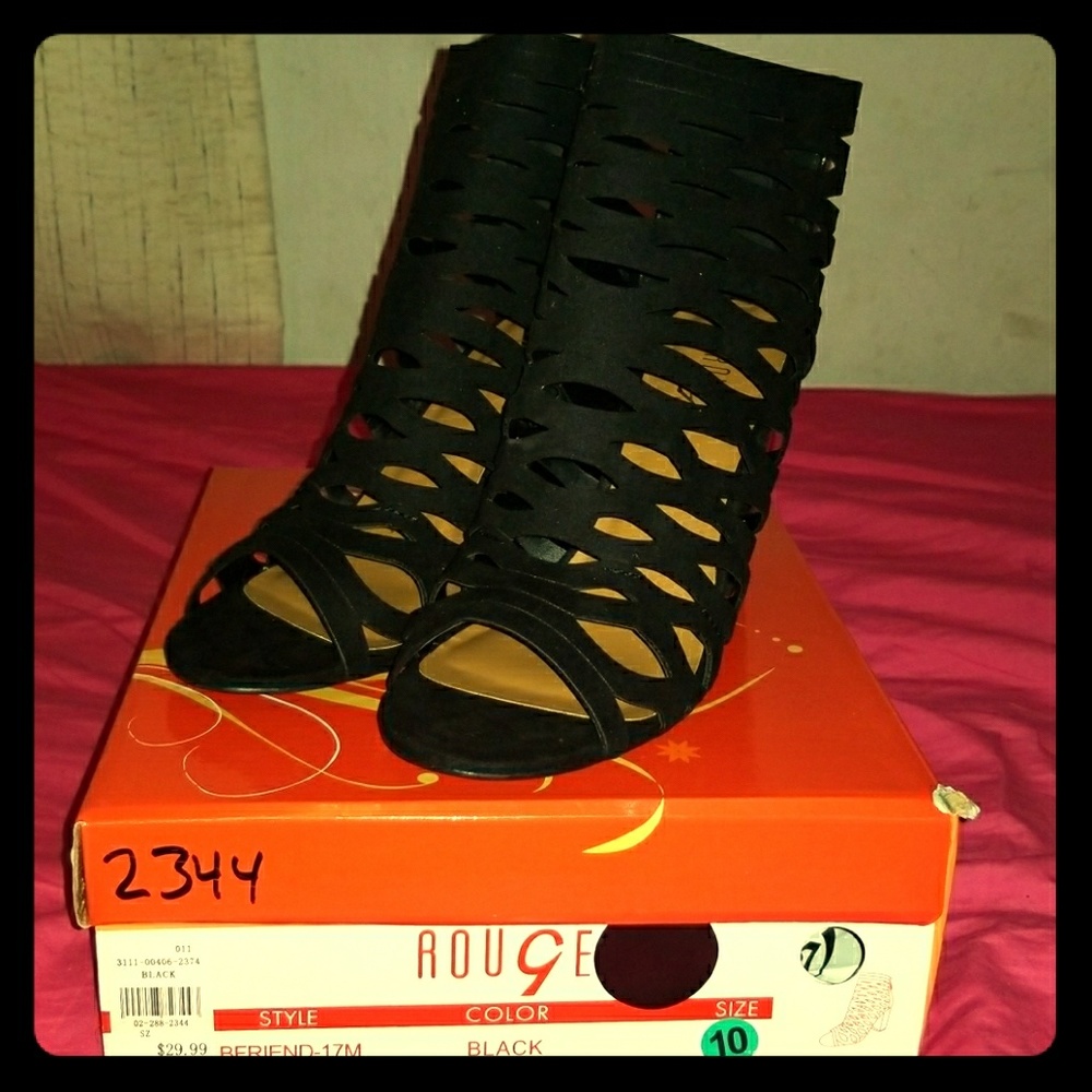 Platform open toe sandals