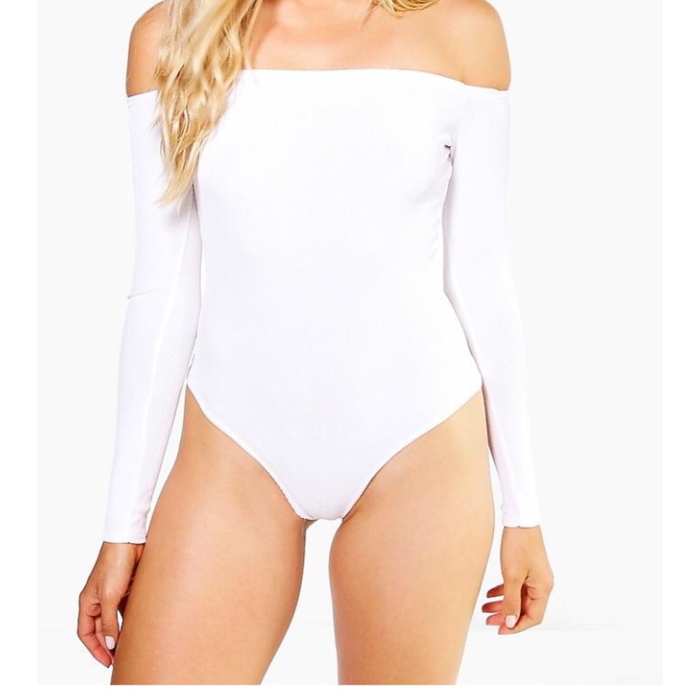 Off the shoulder bodysuit