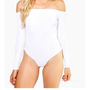 Off the shoulder bodysuit