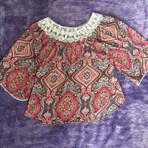 3 quarter sleeve top