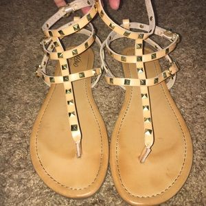 Super cute studded sandals