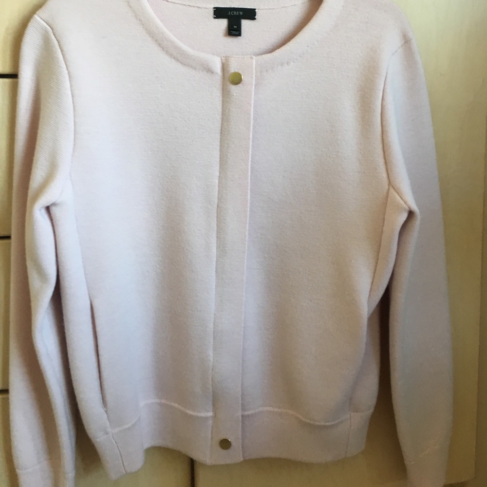 J crew sweater jacket