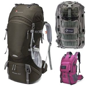 THREE gently used hiking packs!