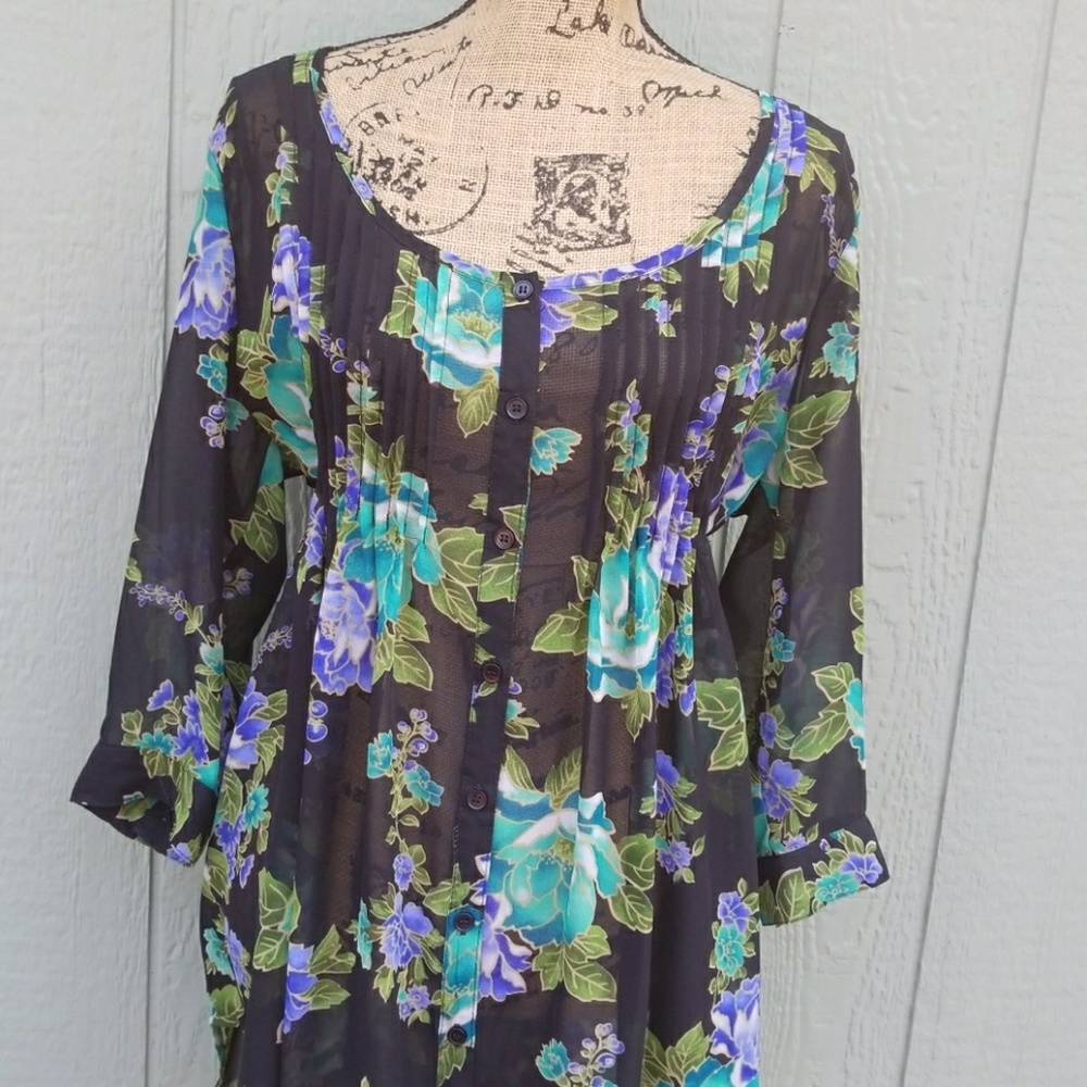 Sheer tunic...beautiful!