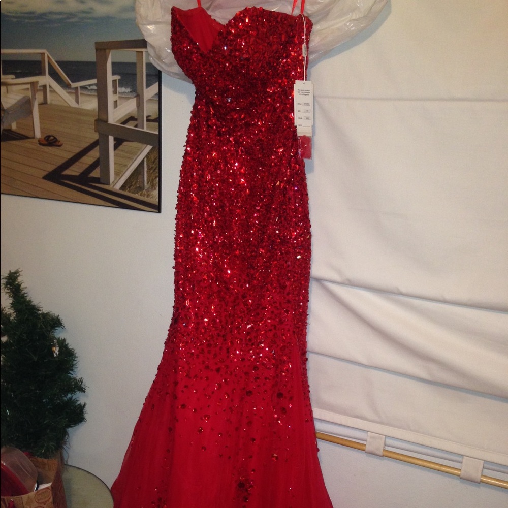 Prom dress-Gorgeous Red