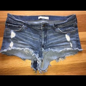Abercrombie jean shorts