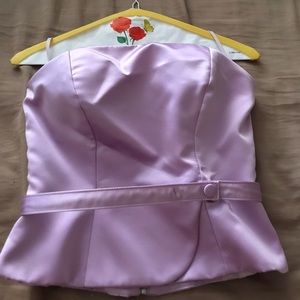 2 piece formal dress