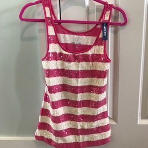 Medium Old Navy sequin tank
