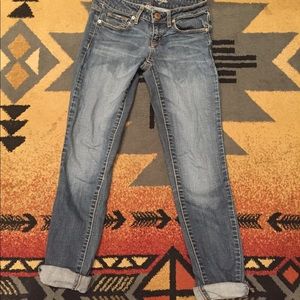 AMERICAN EAGLE SKINNY JEANS SIZE 0