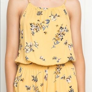 RARE Yellow brandy romper