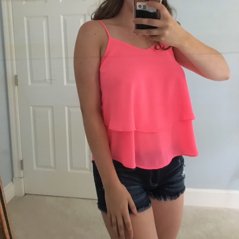 Hot Pink Francesca's Tank
